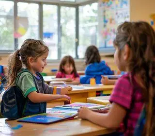 atendimento de alunos da educação infantil