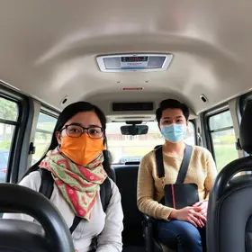 transporte de alunos ao Conservatório de Tatuí