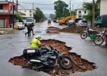 Bauru reconstrução chuva