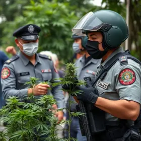 maconha apreendida em Jaú
