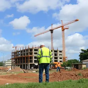 obras da ETE Vargem Limpa