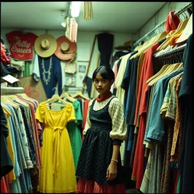 moda circular e mídia física