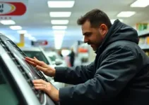 motorista estaciona após batida