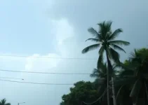 alerta amarelo para tempestade