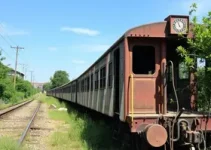 remoção de vagões abandonados
