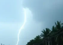 alerta de tempestade em Bauru
