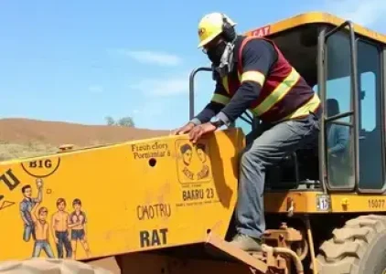 Treinamento de Operação de Motoniveladora
