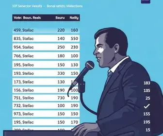 Resultados da votação para senador em Bauru