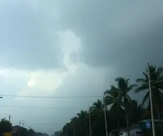 tempestade laranja